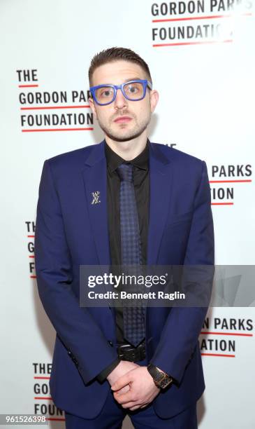 Philanthropist Alexander Soros attends Gordon Parks Foundation: 2018 Awards Dinner & Auction at Cipriani 42nd Street on May 22, 2018 in New York City.