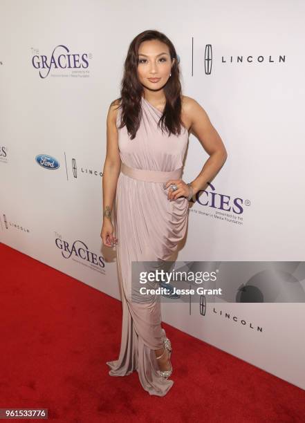 Jeannie Mai attends the 43rd Annual Gracie Awards at the Beverly Wilshire Four Seasons Hotel on May 22, 2018 in Beverly Hills, California.