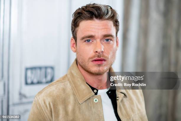 Richard Madden discusses "Ibiza" with the Build Series at Build Studio on May 22, 2018 in New York City.