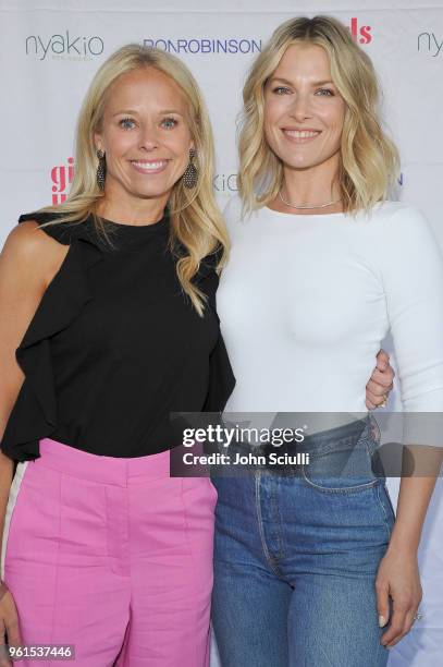 Shannon Rotenberg and Ali Larter attend Ali Larter & Shannon Rotenberg Host Nyakio Launch Event At RONROBINSON at Fred Segal Melrose on May 22, 2018...