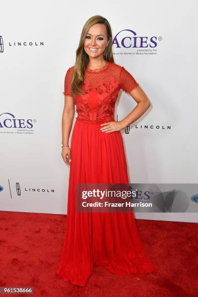 Nicole Lapin attends the 43rd Annual Gracie Awards at the Beverly Wilshire Four Seasons Hotel on May 22, 2018 in Beverly Hills, California.