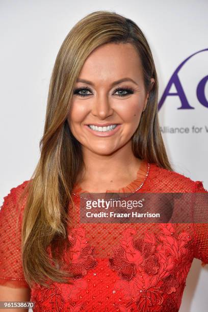 Nicole Lapin attends the 43rd Annual Gracie Awards at the Beverly Wilshire Four Seasons Hotel on May 22, 2018 in Beverly Hills, California.