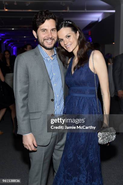 Scott Sartiano and Allie Rizzo attend the Animal Haven Gala 2018 at Tribeca 360 on May 22, 2018 in New York City.