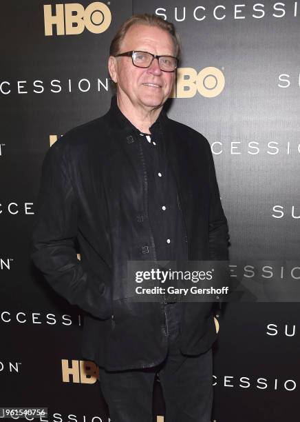 Actor David Rasche attends the 'Succession' New York premiere at Time Warner Center on May 22, 2018 in New York City.