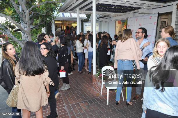 Guests attend Ali Larter & Shannon Rotenberg Host Nyakio Launch Event At RONROBINSON at Fred Segal Melrose on May 22, 2018 in Los Angeles, California.