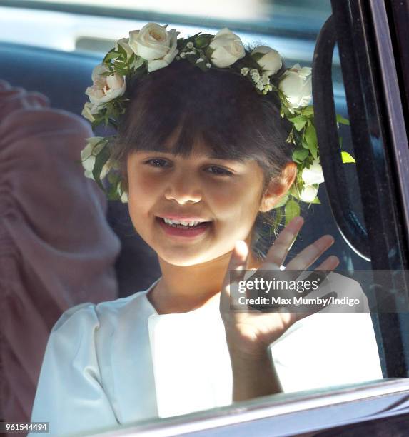 Rylan Litt attends the wedding of Prince Harry to Ms Meghan Markle at St George's Chapel, Windsor Castle on May 19, 2018 in Windsor, England. Prince...