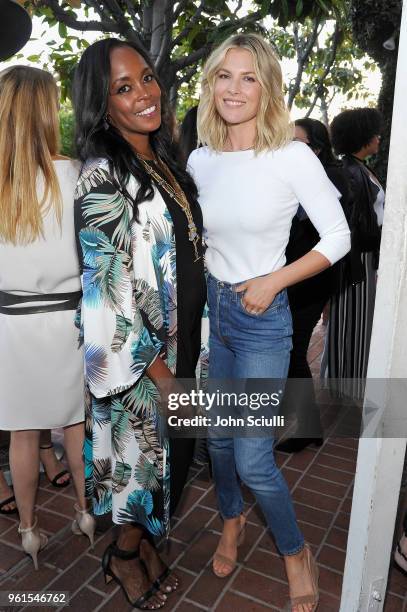 Nyakio Kamoche Grieco and Ali Larter attend Ali Larter & Shannon Rotenberg Host Nyakio Launch Event At RONROBINSON at Fred Segal Melrose on May 22,...