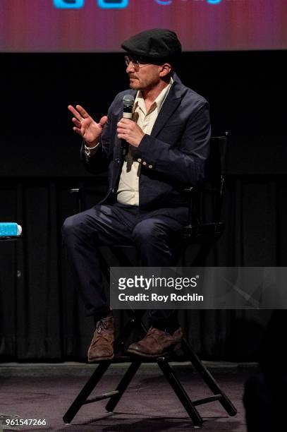 Darren Aronofsky discusses "The Business" and National Geographic "One Strange Rock" with the SAG-AFTRA Foundation at NYIT Auditorium on Broadway on...