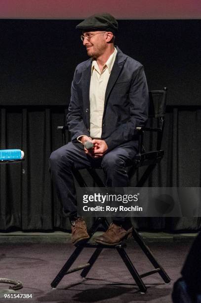 Darren Aronofsky discusses "The Business" and National Geographic "One Strange Rock" with the SAG-AFTRA Foundation at NYIT Auditorium on Broadway on...