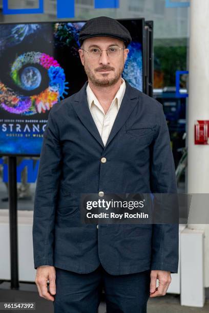 Darren Aronofsky discusses "The Business" and National Geographic "One Strange Rock" with the SAG-AFTRA Foundation at NYIT Auditorium on Broadway on...