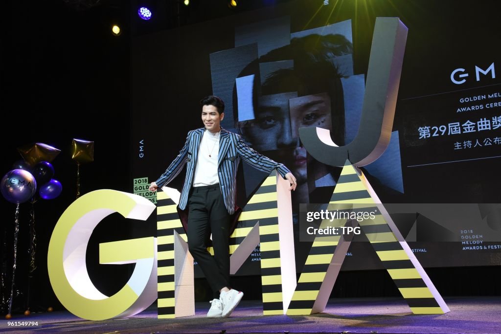 Jam Hsiao will host the 29th Golden Melody Awards