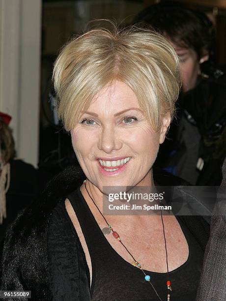 Deborra-Lee Furness attends the "A View From The Bridge" Broadway opening night at the Cort Theatre on January 24, 2010 in New York City.