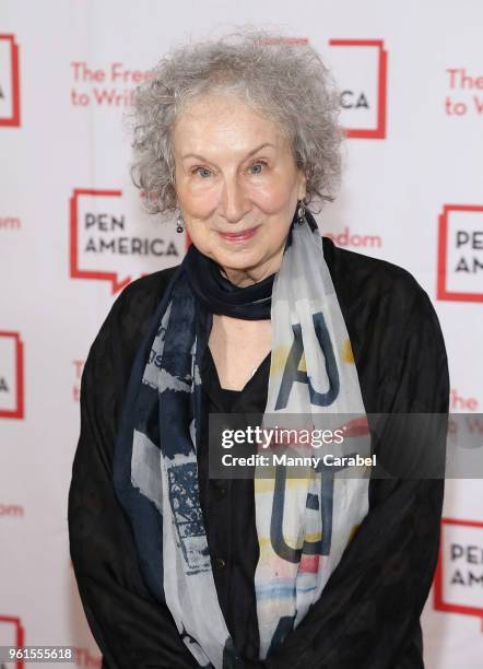 Margaret Atwood attends PEN America's 2018 Literary Gala at American Museum of Natural History on May 22, 2018 in New York City.