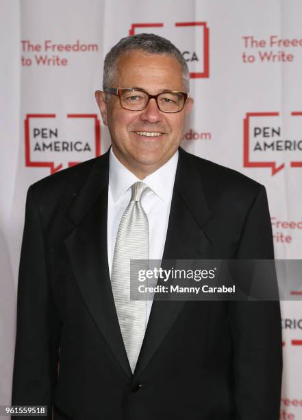 Jeffrey Toobin attends PEN America's 2018 Literary Gala at American Museum of Natural History on May 22, 2018 in New York City.