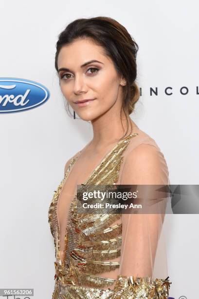 Alyson Stoner arrives at the 43rd Annual Gracie Awards at the Beverly Wilshire Four SeasonsHotel on May 22, 2018 in Beverly Hills, California.