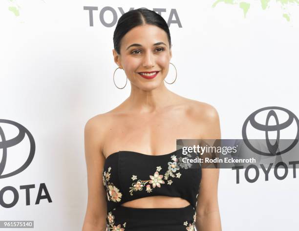 Emmanuelle Chriqui attends the 28th Annual EMA Awards Ceremony at Montage Beverly Hills on May 22, 2018 in Beverly Hills, California.