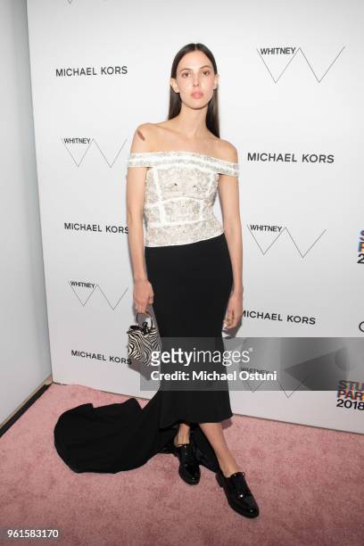 Ruby Aldridge attends the Whitney Museum Celebrates The 2018 Annual Gala And Studio Party at The Whitney Museum of American Art on May 22, 2018 in...