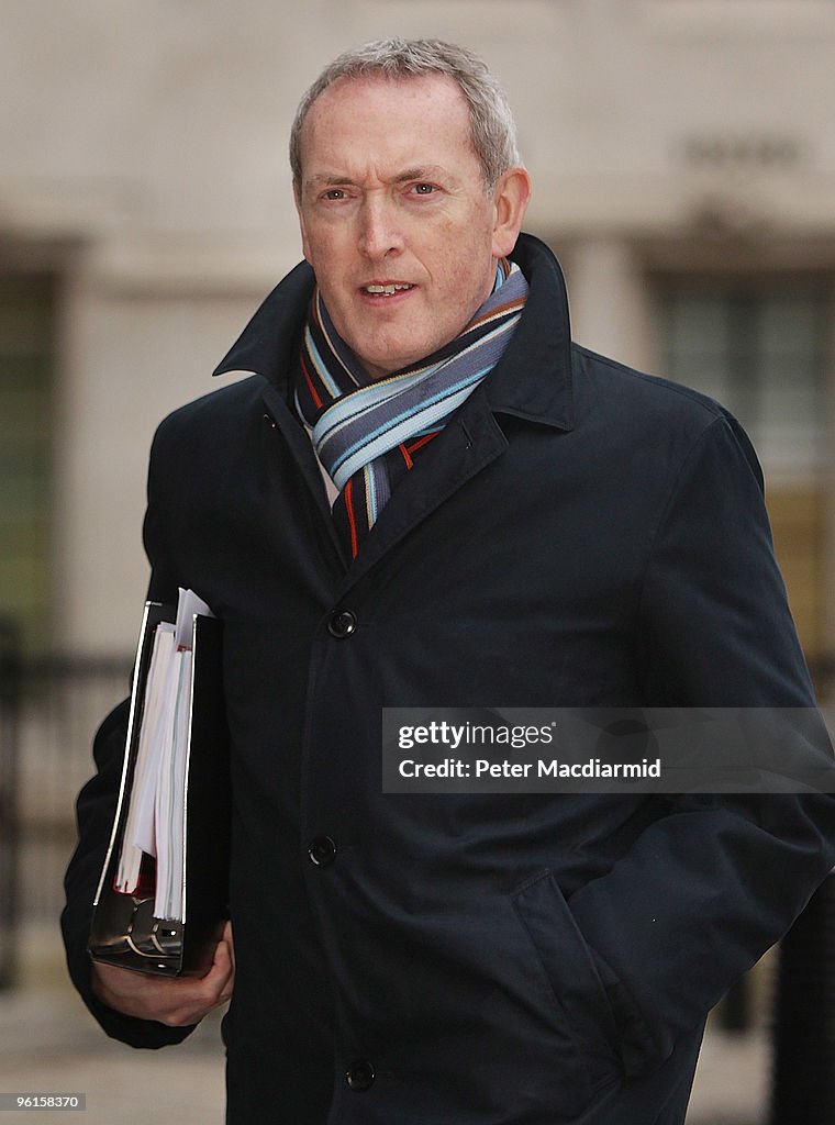 Des Hutton John Hutton arrives to give evidence to the Iraq Inquiry on January ...