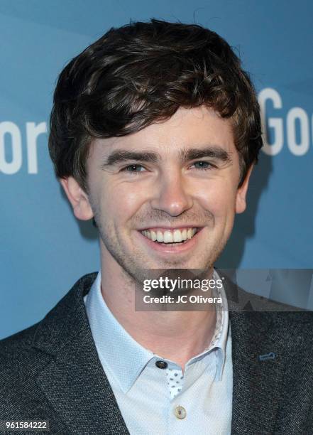 Actor Freddie Highmore attends For Your Consideration Event for ABC's 'The Good Doctor' at Sony Pictures Studios on May 22, 2018 in Culver City,...