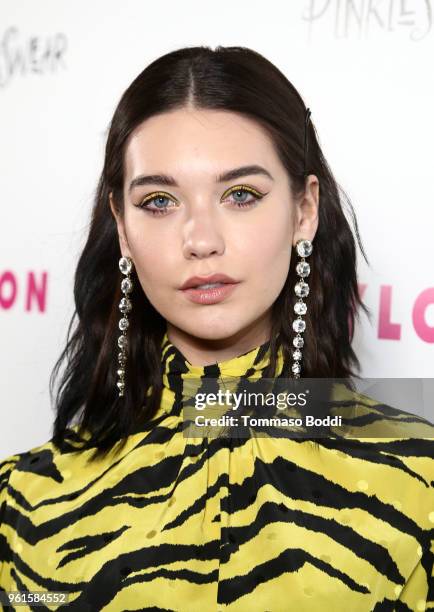 Amanda Steele attends NYLON's Annual Young Hollywood Party sponsored by Pinkie Swear at Avenue Los Angeles on May 22, 2018 in Hollywood, California..