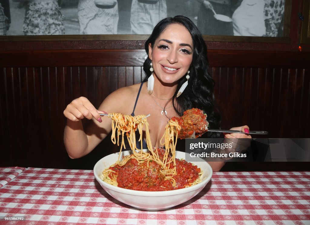 Angelina Pivarnick Visits Planet Hollywood Times Square