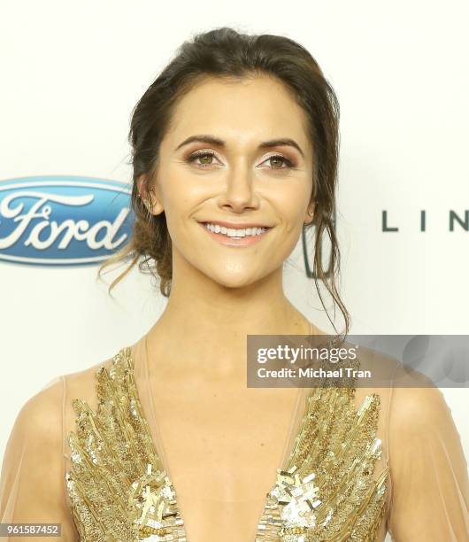 Alyson Stoner arrives to the 43rd Annual Gracie Awards held at the Beverly Wilshire Four Seasons Hotel on May 22, 2018 in Beverly Hills, California.