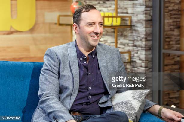 Actor Tony Hale visits 'The IMDb Show' on May 15, 2018 in Studio City, California. This episode of 'The IMDb Show' airs on May 24, 2018.