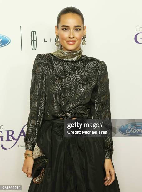 Chelsea Gilligan arrives to the 43rd Annual Gracie Awards held at the Beverly Wilshire Four Seasons Hotel on May 22, 2018 in Beverly Hills,...