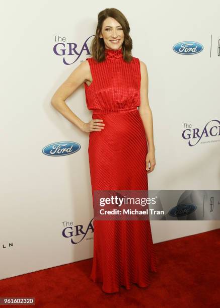 Katy Colloton arrives to the 43rd Annual Gracie Awards held at the Beverly Wilshire Four Seasons Hotel on May 22, 2018 in Beverly Hills, California.
