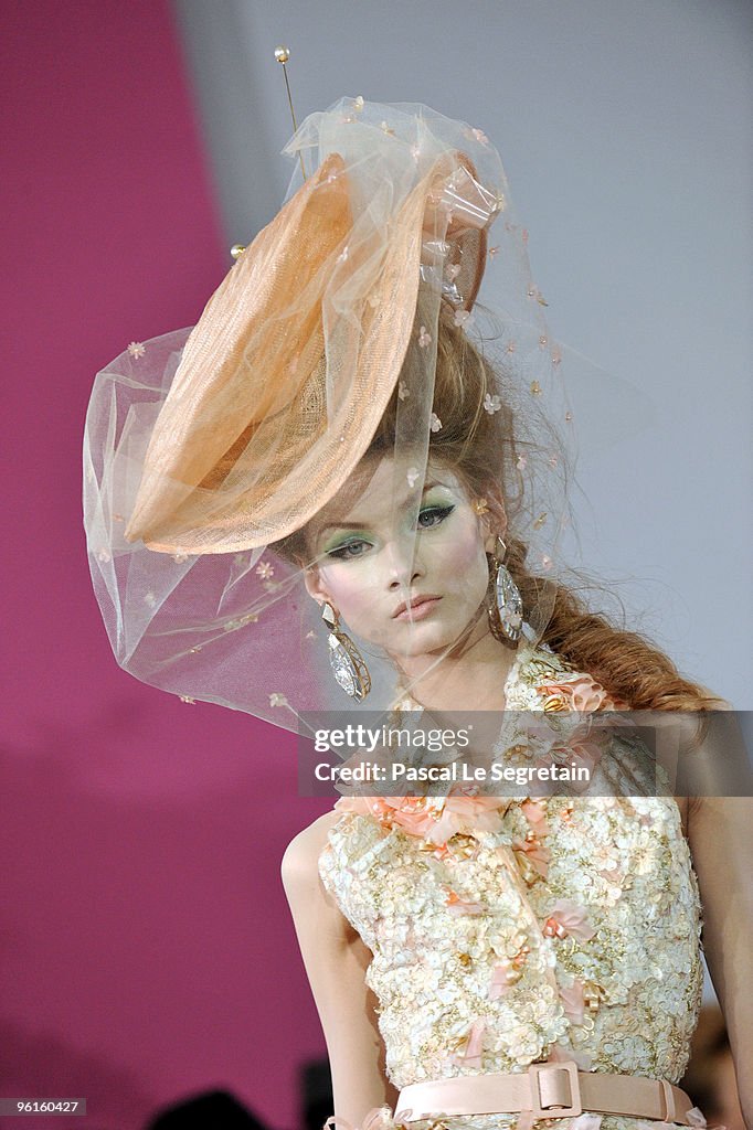 Paris Fashion Week Haute Couture S/S 2010 - Christian Dior