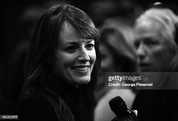 Actress Rosemarie DeWitt attends "The Company Men" premiere during the 2010 Sundance Film Festival at Eccles Center Theatre on January 22, 2010 in...