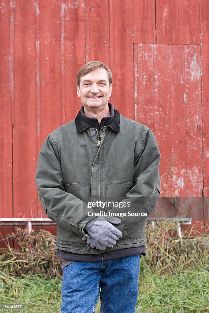 Portrait of a farmer