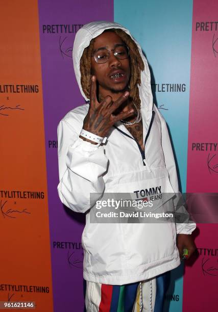Rapper Lil Twist attends the PrettyLittleThing x Karl Kani event at Nightingale Plaza on May 22, 2018 in Los Angeles, California.