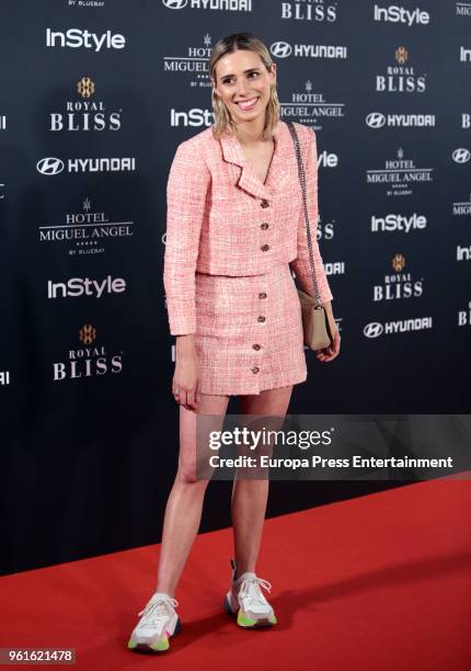 Lulu Figueroa attends 'El Jardin Del Miguel Angel And Instyle Beauty Night' party at Miguel Angel Hotel on May 22, 2018 in Madrid, Spain.