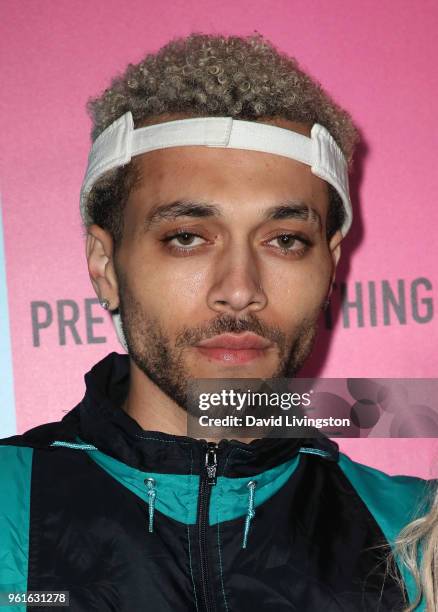 Musical artist Kalin White attends the PrettyLittleThing x Karl Kani event at Nightingale Plaza on May 22, 2018 in Los Angeles, California.