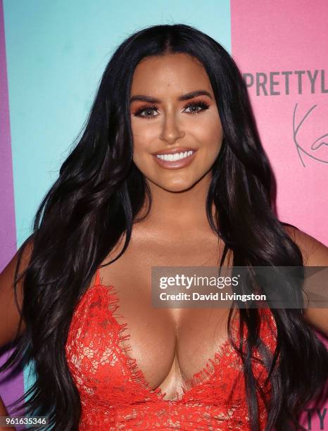 Abigail Ratchford attends the PrettyLittleThing x Karl Kani event at Nightingale Plaza on May 22, 2018 in Los Angeles, California.