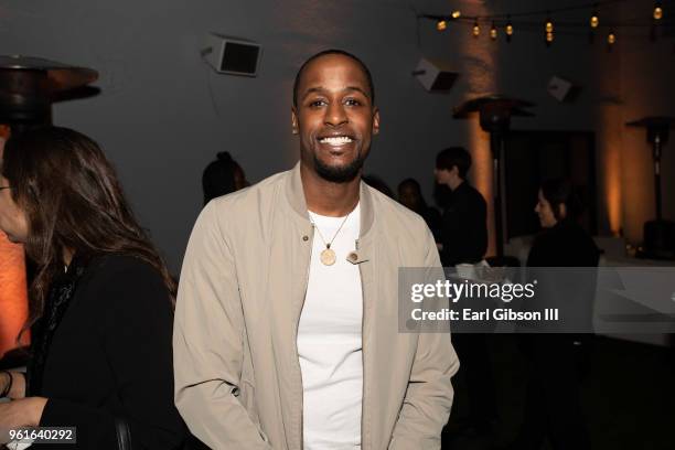 Jackie Long attends the Premiere of WEtv's Growing Up Hip Hop Season 4 on May 22, 2018 in West Hollywood, California.