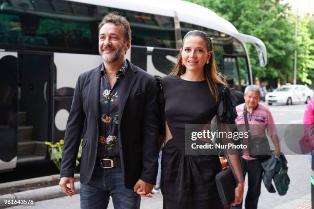 Jose Luis Garcia attends 'El Jardin Del Miguel Angel And Instyle Beauty Night' party at Miguel Angel Hotel on May 22, 2018 in Madrid, Spain.