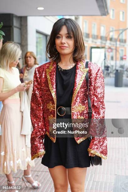 Anna Castillo attends 'El Jardin Del Miguel Angel And Instyle Beauty Night' party at Miguel Angel Hotel on May 22, 2018 in Madrid, Spain