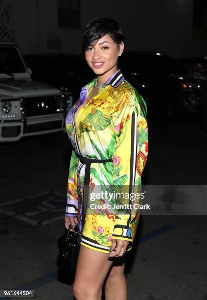 Tori Brixx attends the PrettyLittleThing x Karl Kani Afterparty at Murano on May 22, 2018 in Los Angeles, California.