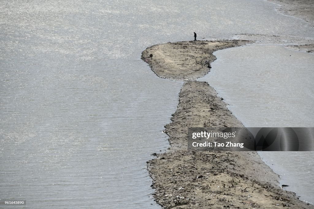 Drought Severely Affects Songhuajiang River Of China