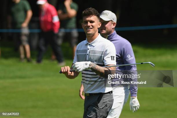 Gary Beadle looks on during the Pro Am for the BMW PGA Championship at Wentworth on May 23, 2018 in Virginia Water, England.