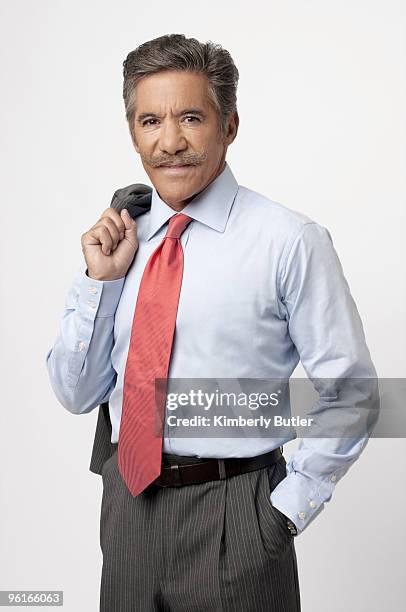 Journalist Geraldo Rivera poses at a portrait session in 2008.