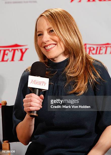 Actress Amy Ryan attends the Variety Studio at Sundance Day 3 on January 24, 2010 in Park City, Utah.