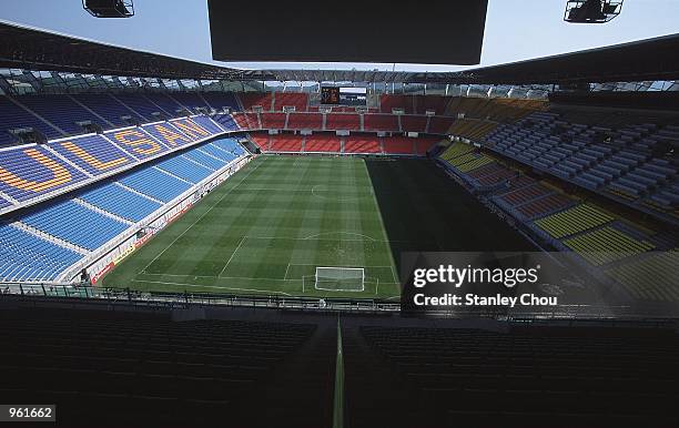 General view of the Ulsan Munsu Football Stadium in Ulsan, Korea, one of the venues for the 2002 World Cup. \ Mandatory Credit: Stanley Chou /Allsport