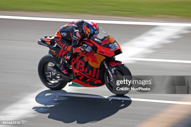 Bradley Smith during the Moto GP test in the Barcelona Catalunya Circuit, on 23th May 2018 in Barcelona, Spain. --