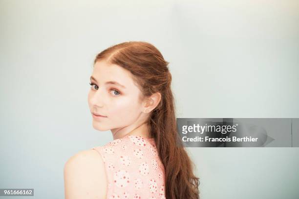 Actor Thomasin McKenzie is photographed on May 13, 2018 in Cannes, France. .
