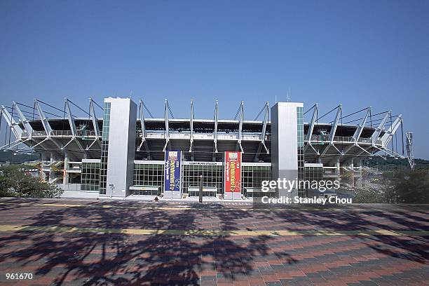 General view of the Ulsan Munsu Football Stadium in Ulsan, Korea, one of the venues for the 2002 World Cup. \ Mandatory Credit: Stanley Chou /Allsport