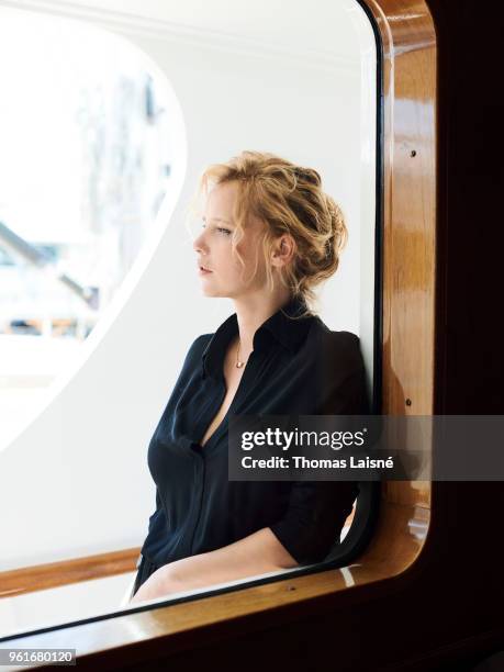 Actor Joanna Kulig isphotographed on May 10, 2018 in Cannes, France. .