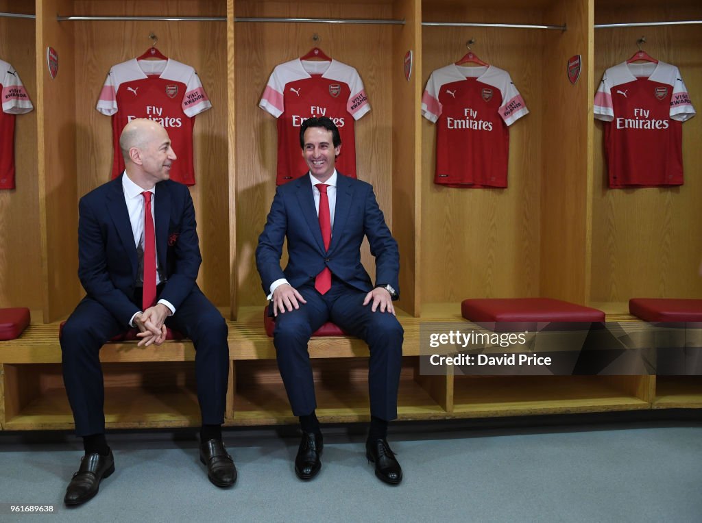 Arsenal Unveil New Head Coach Unai Emery